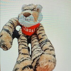 Classic Plush Tiger Stuffed Animal